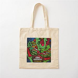 Fishing for Fishies King Gizzard and the Lizard Wizard    Cotton Tote Bag