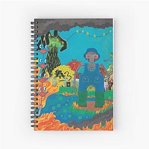 King Gizzard Album Art Collage Spiral Notebook