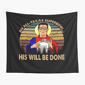 His will be done hank man cartoon Tapestry