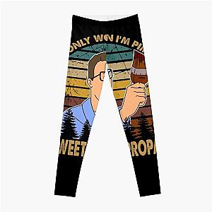 They only woman Hank man cartoon Leggings