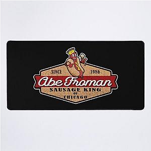 Abe Froman Sausage King of Chicago Retro Seal Desk Mat