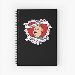 That's My Purse I Don't Know You Funny King Of The Hill Bobby Hill Black  Spiral Notebook