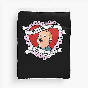 That's My Purse I Don't Know You Funny King Of The Hill Bobby Hill Black  Duvet Cover