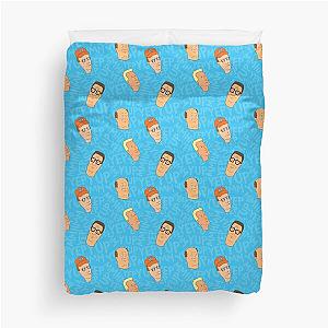 Yep, Yup, Mhmm - King of the Hill Pattern Duvet Cover