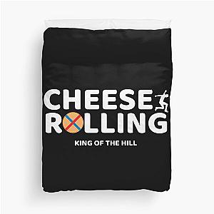 Cheese Rolling King Of The Hill Duvet Cover