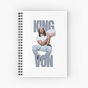 KING VON CASH Spiral Notebook