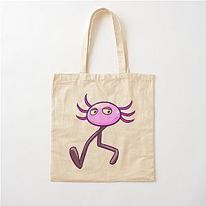 Kinitopet Kinito Pet axolotl stickers magnets Cotton Tote Bag