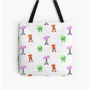 Kinito Pet kinitopet Jade Sam stickers and magnets All Over Print Tote Bag