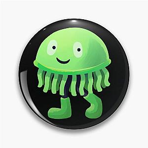 Kinitopet Kinito Pet Jade Jellyfish stickers magnets Pin