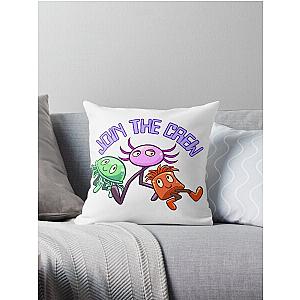 Kinitopet Kinito Pet axolotl Jade Sam stickers magnet t-shirt mug bag Throw Pillow