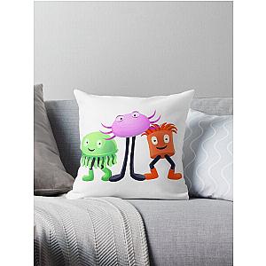 Kinitopet Kinito Pet axolotl Jade Sam stickers magnet t-shirt mug bag Throw Pillow