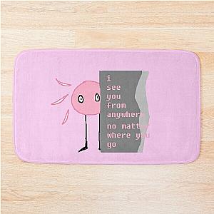 kinitopet kinito i see you from anywhere no matter where you go Bath Mat