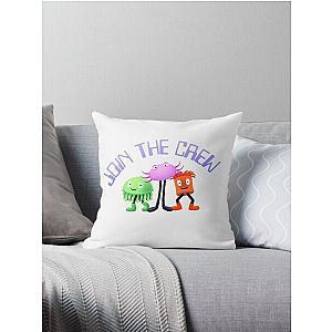 Kinitopet Kinito Pet axolotl Jade Sam stickers magnet t-shirt mug bag Throw Pillow