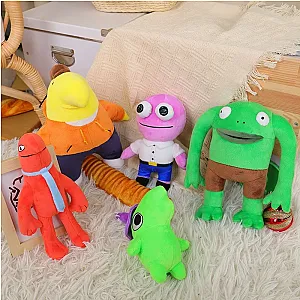 28cm Smiling Friends Plush Toys Mr frog Children Stuffed Doll Toy