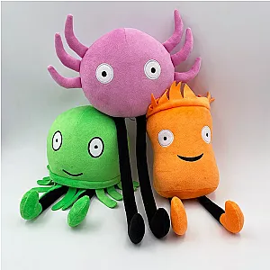 3pcs KinitoPET Plush Toys Cartoon Game Character Soft Toy Stuffed