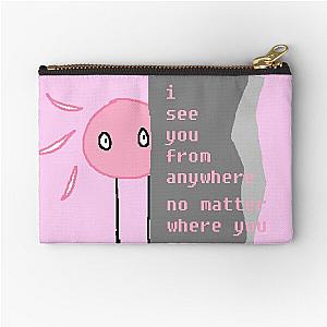 kinitopet kinito i see you from anywhere no matter where you go Zipper Pouch