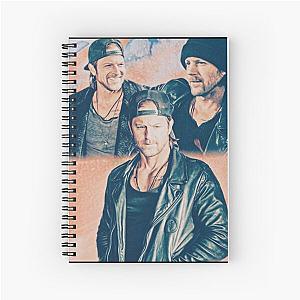 Kip Moore retro Spiral Notebook