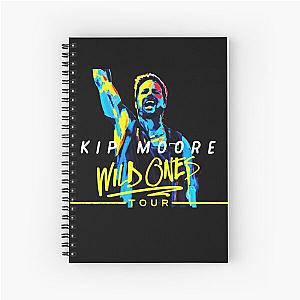 kip moore wild ones ori tour 2019 2020 kentang Spiral Notebook