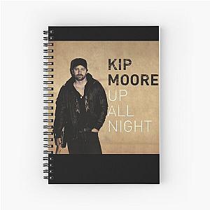 kip moore up all night tour 2019 2020 kentang Spiral Notebook