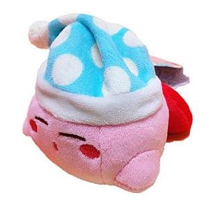 10cm Sleepwear Kirby Plush Keychain