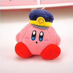 12cm With Hat Kirby Plush Keychain