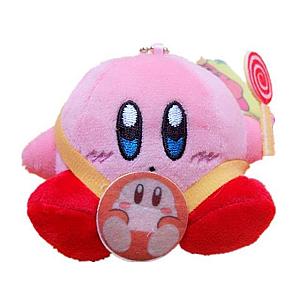 10cm Sweets Kirby Plush Keychain