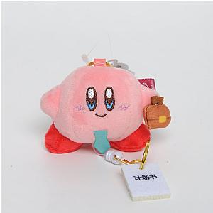 10cm Office Staff Kirby Plush Keychain