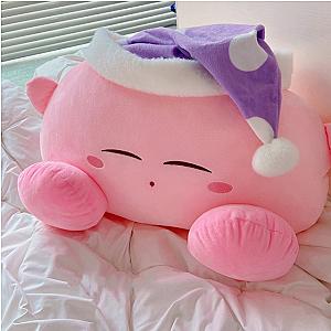 50x32cm Eyes Closed Kirby Plush Pillow