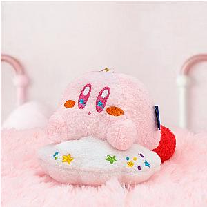 10cm Galaxy Kirby Plush Keychain