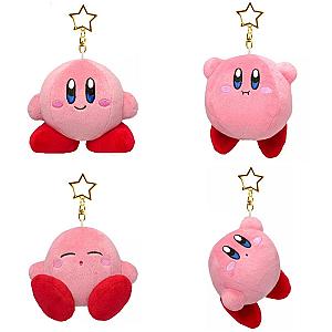 10cm Cute Baby Kirby Plush Keychain