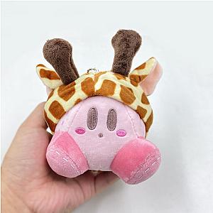 10cm Giraffe Kirby Plush Keychain