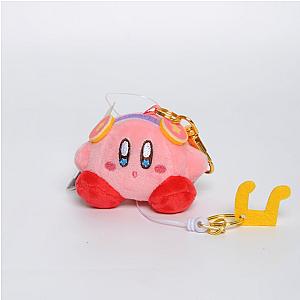 10cm Orange Kirby Plush Keychain