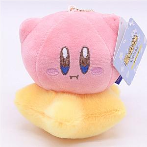 10cm Cute Star Kirby Plush Keychain