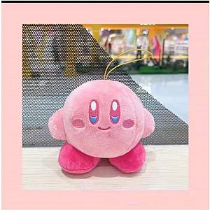 12cm Pink Cute Kirby Plush Keychain