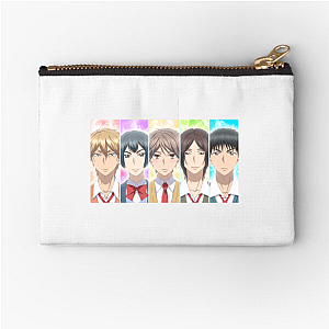 Otaku Girl Power Mode Kiss Him Not Me Zipper Pouches
