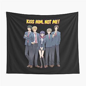 Kiss Him Not Me Funny Romantic Manga Tapestry