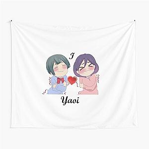 Kiss him not me - I love Yaoi Tapestry