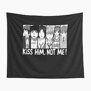 Black And White Kiss Him Not Me Manga Tapestry