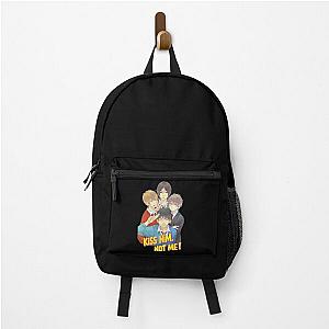 Kiss Him Not Me Anime Male Characters Funny Art Backpack