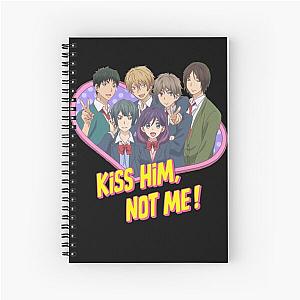 Kiss Him Not Me Anime Series Spiral Notebook