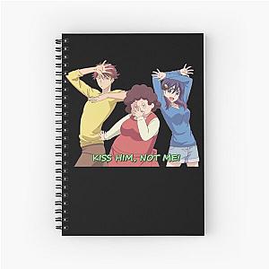 Graphic Design Kiss Him Not Me Manga Main Characters Spiral Notebook