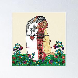 Palestine “The kiss” Poster RB2411