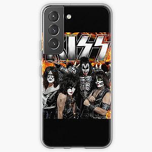 KISS with Logo and band Samsung Galaxy Soft Case RB2411