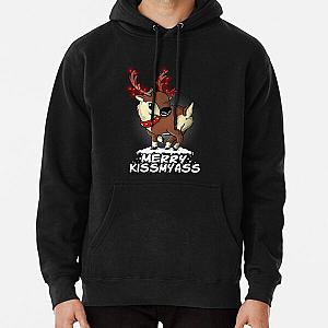 Merry kiss my ass Pullover Hoodie RB2411