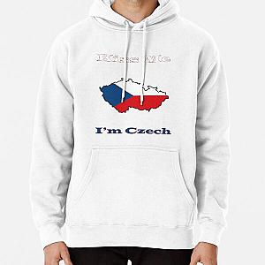 Kiss Me I m Czech Pullover Hoodie RB2411