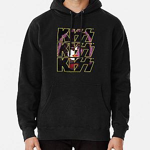 KISS Band Triple Logo Starchild Design Pullover Hoodie RB2411