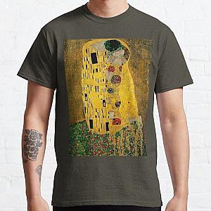 The Kiss  by Gustav Klimt     Liebespaar - The Lovers Classic T-Shirt RB2411