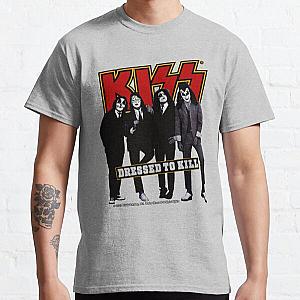 KISS   the Band - Dressed to kill in Red Classic T-Shirt RB2411