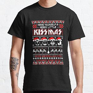 KISS - Merry Little KISSmas Classic T-Shirt RB2411
