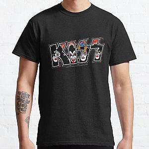 KISS   rock music band - Rock and Roll Over Style 3 Classic T-Shirt RB2411